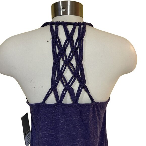 NCAA K-State KSU Wildcats Purple Macrame Tank Size Medium NWT Women's Colosseum - Picture 4 of 5